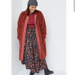 Zandra Reversible Sherpa Coat